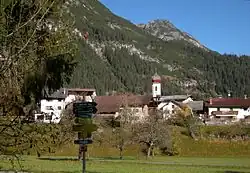 View of Vorderhornbach