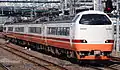 A JR East 485 series EMU at Omiya Station on a Nikko service in March 2011