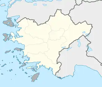 Datça is located in Turkey Aegean