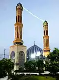 The mosque in the early morning