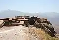 Alamut fortification in Iran and Ismailites Assassins stronghold