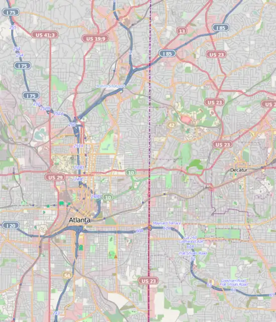 North Decatur CDP is located in Atlanta