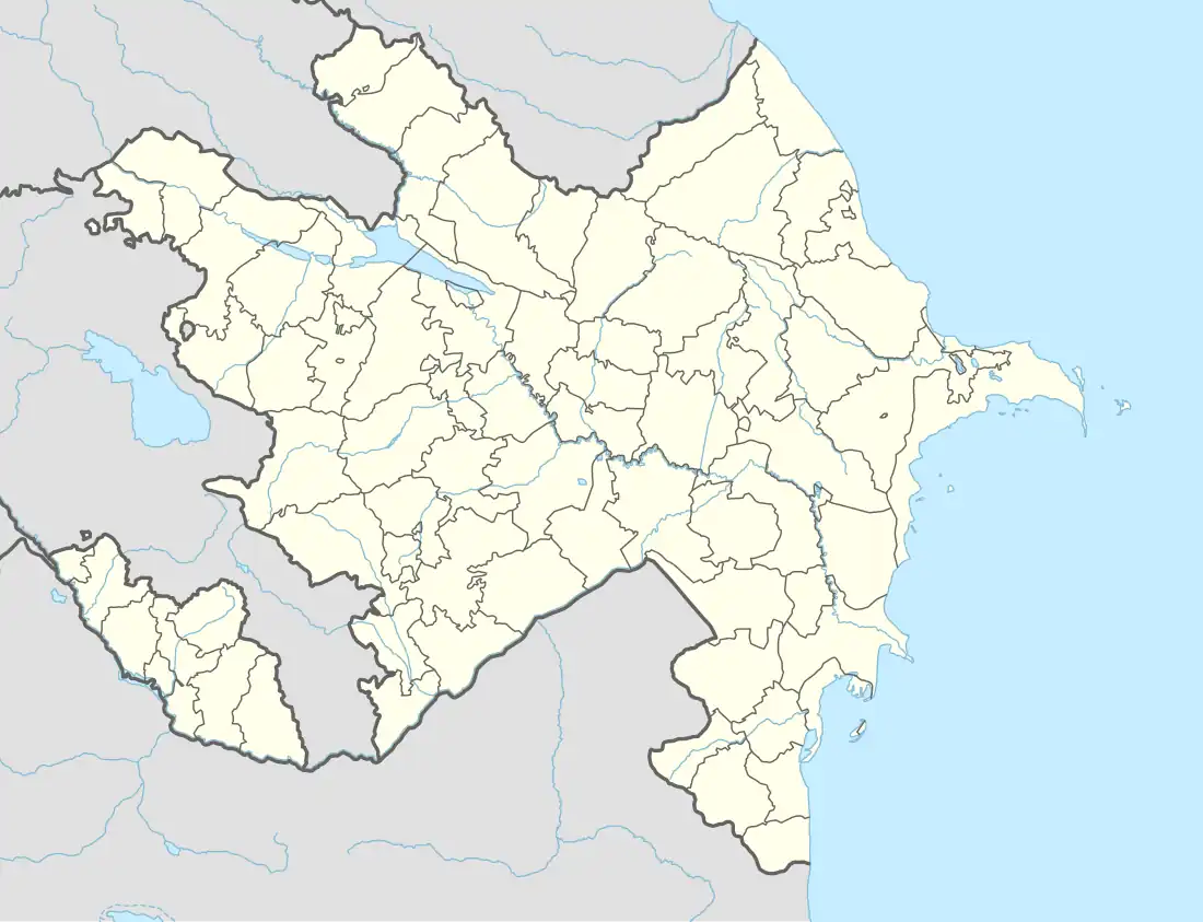 Rustov is located in Azerbaijan