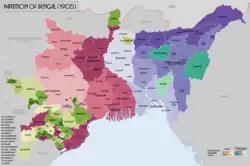 Chota Nagpur area in 1905