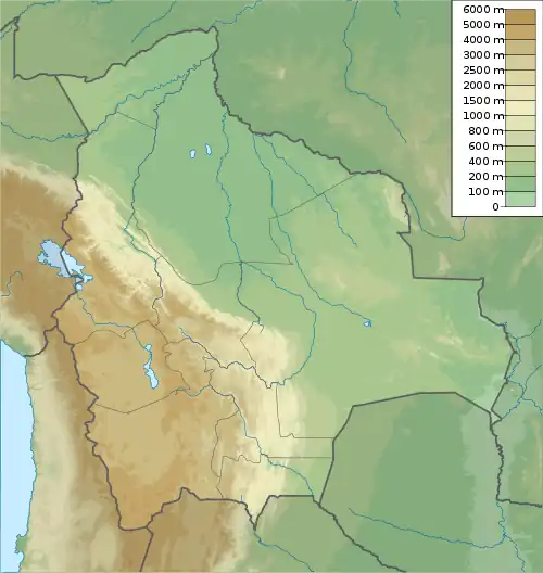 Ancohuma is located in Bolivia