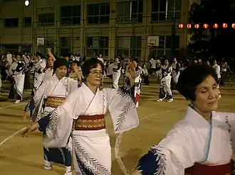 Dancers at Obon
