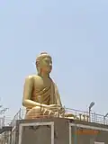 Alternate view of the statue