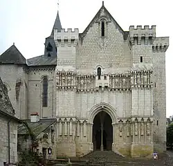 General view of the north porch.