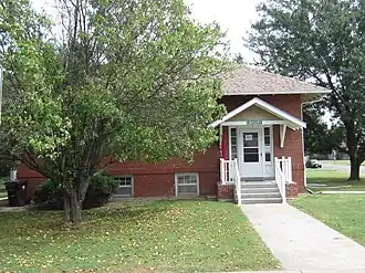 Public Library of Canton, KS funded by Andrew Carnegie