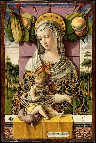 Carlo Crivellia, Lenti Madonna, c.1480