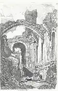 Conwy Castle, 1838