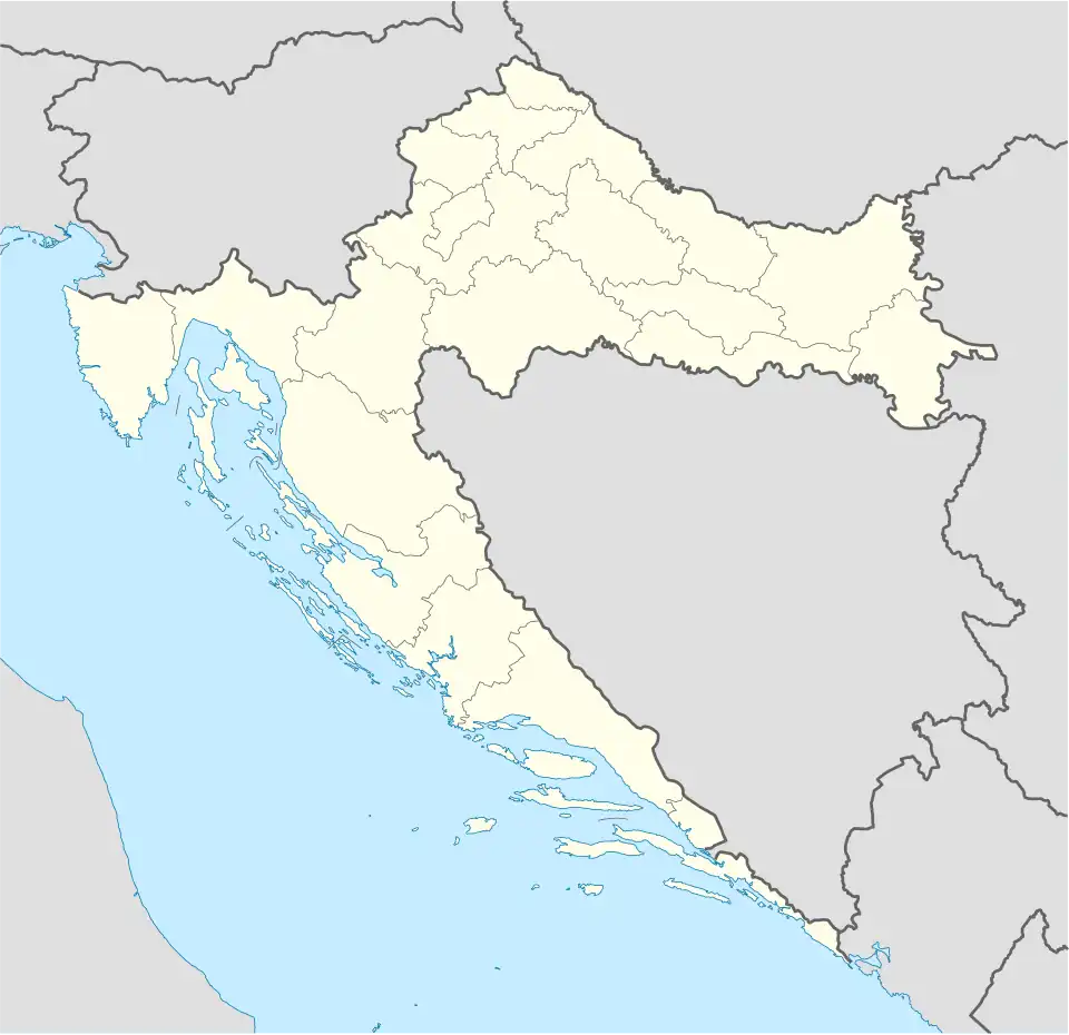 Operation Backstop is located in Croatia