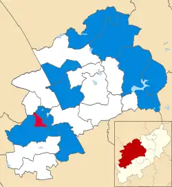 2011 results map