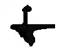 Demotic form of the nefer hieroglyph