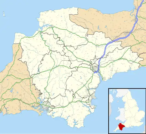 Countisbury is located in Devon