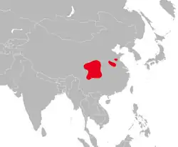 Map of range