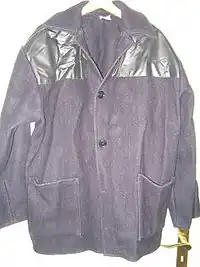 Donkey jackets usually have PVC shoulders