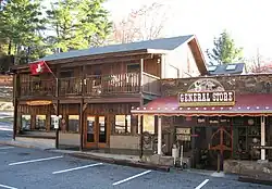 Shops in downtown Little Switzerland