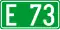 European route E73