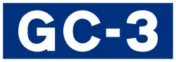 Autovía GC-3 shield}}
