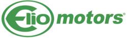 A silver and green ellipse with a stylized "E" in the center