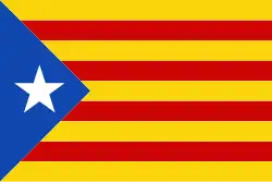 Catalan Independentist blue estelada
