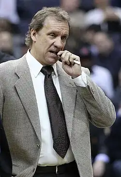 Flip Saunders was the coach for the Pistons from 2005 to 2008.