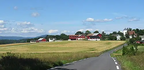 View of the village