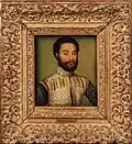 François de Montmorency (1557), oil on panel, 7 3/8 x 6 5/16 in. (18.8 x 16 cm), Clark Art Institute