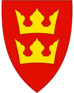 Coat of arms of Frei Municipality (1987-2007)