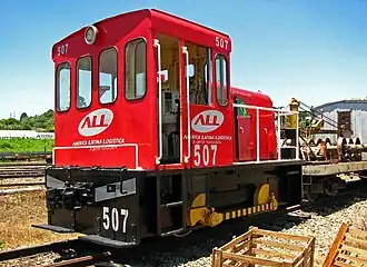 General Electric 25-ton switcher – Rio Negro-PR-Brasil