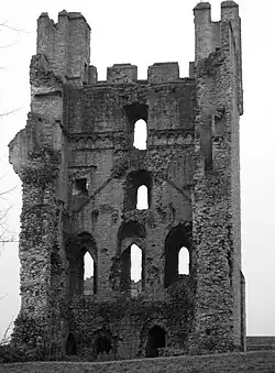 Image 11Helmsley Castle was destroyed at the end of the Civil War (from History of Yorkshire)