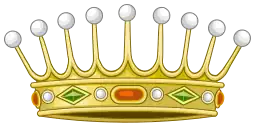 A coronet of a Spanish count
