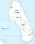 Map of the island