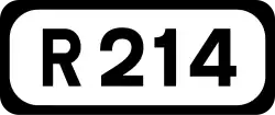 R214 road shield}}
