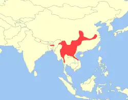 Map of range