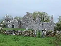 Remains of Inchicronan Priory