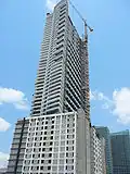 View from the south, May 2008