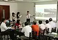 International students study at HIU