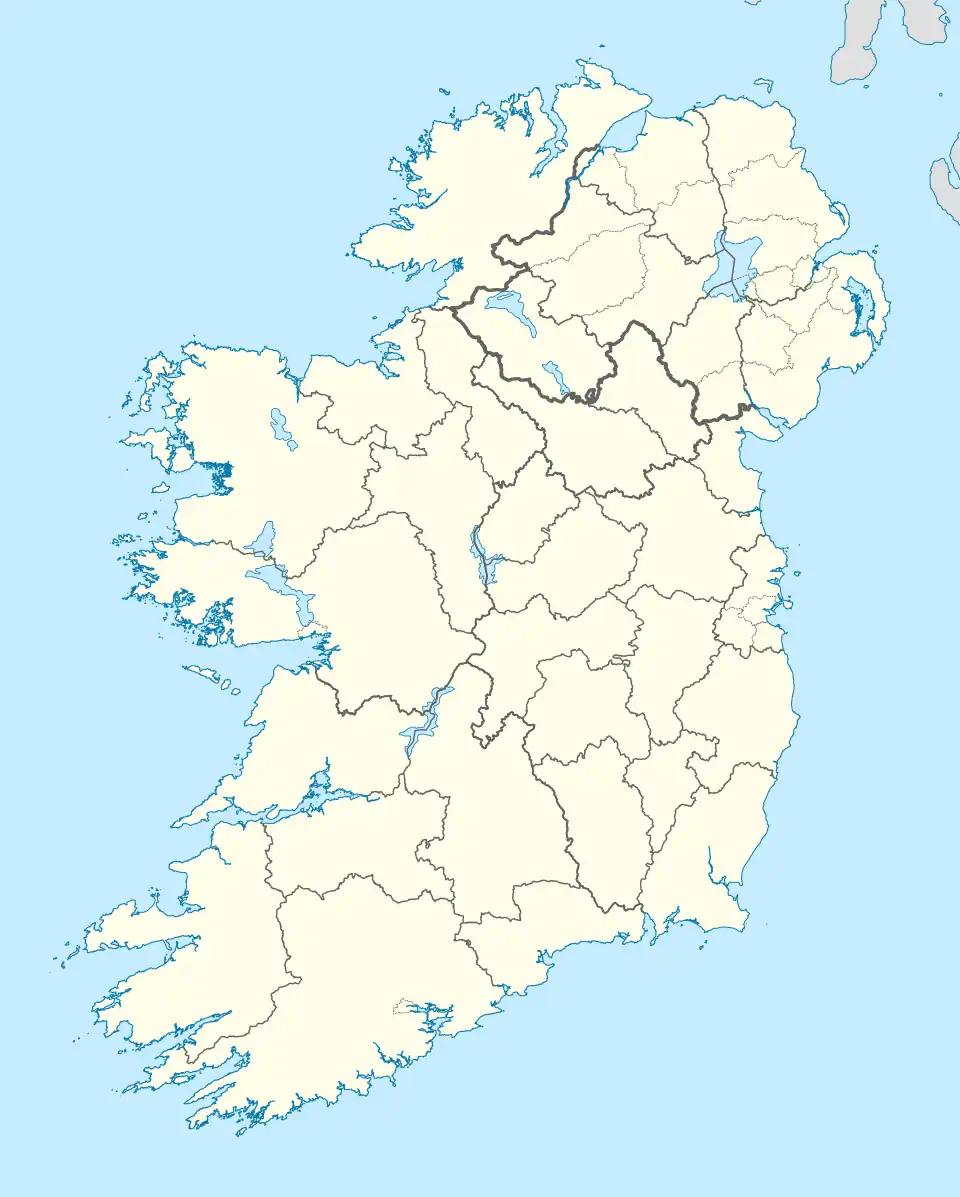 Tyrella is located in island of Ireland