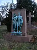 Frederick Keep Monument. Rock Creek Cemetery, Washington, D.C.