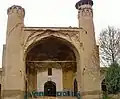 Massive destruction of the mosque after the March 2006 earthquake.