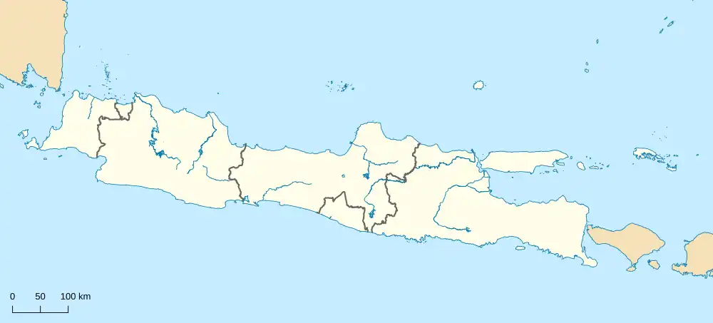 Bogor City is located in Java