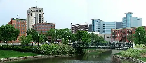 Kalamazoo, the twentieth largest city in Michigan by population