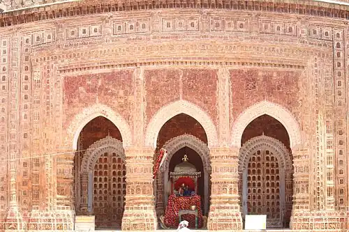 Temple front