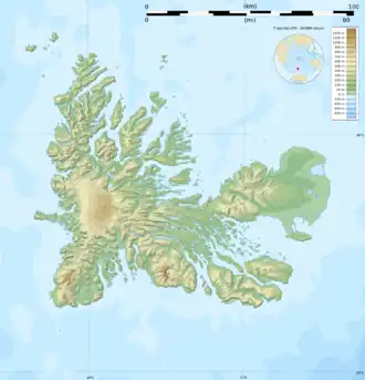 Mont Richards is located in Kerguelen