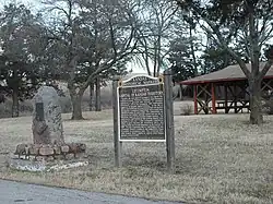 Lecompton Rest Area along U.S. Highway 40