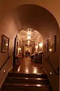 Main hallway of the club.