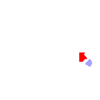 Map of Florida highlighting Highlands County