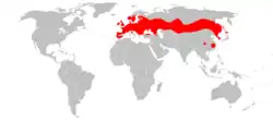 Map of range